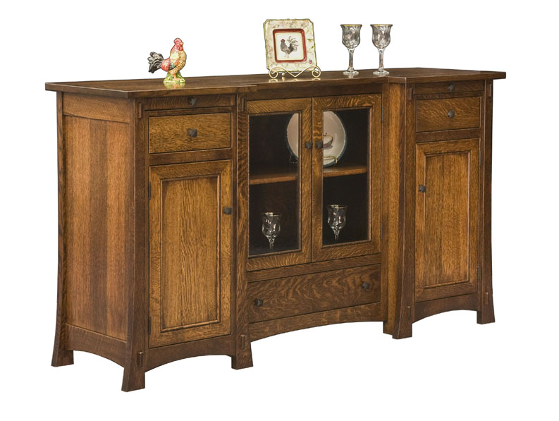 amish woodworking custom hutches & buffets image