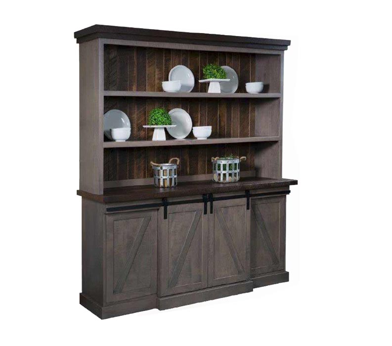 amish woodworking custom hutches & buffets image