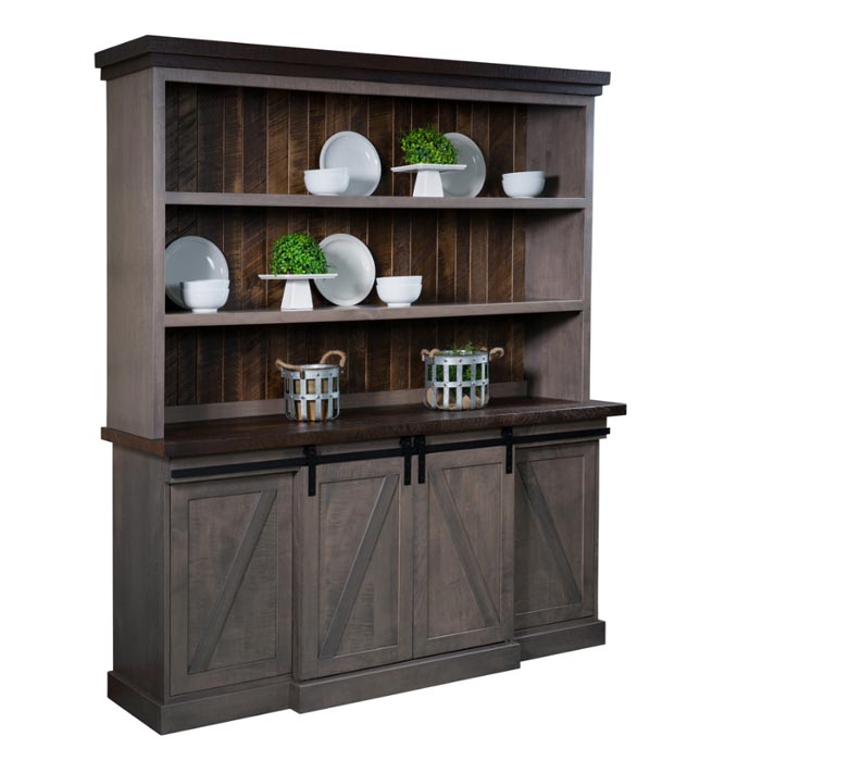 amish woodworking custom hutches & buffets image