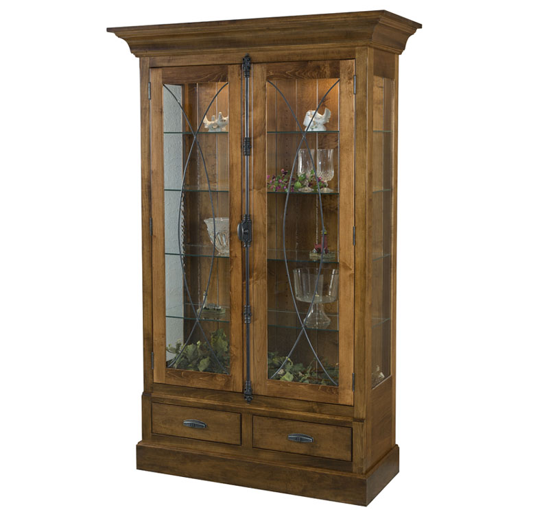 amish woodworking custom hutches & buffets image
