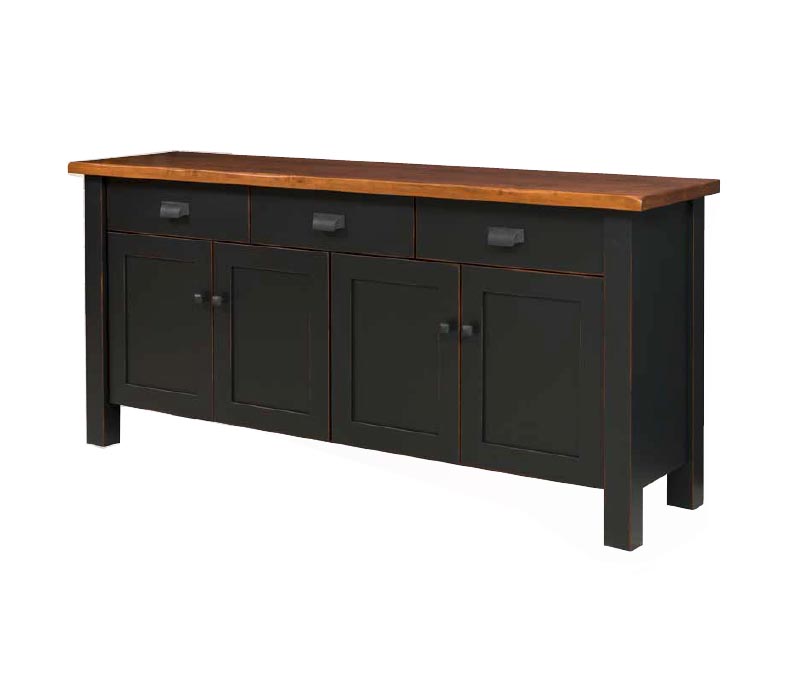 amish woodworking custom hutches & buffets image