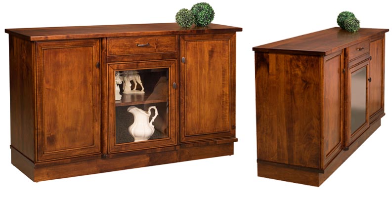 amish woodworking custom hutches & buffets image