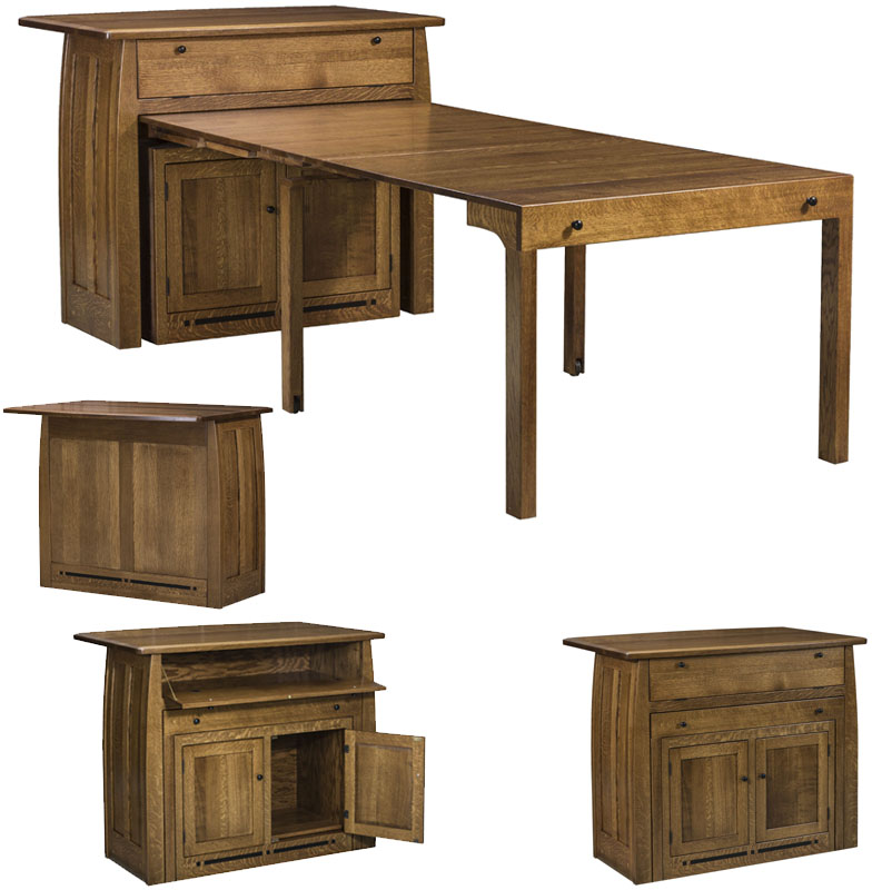 amish woodworking custom hutches & buffets image