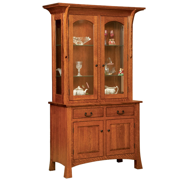 amish woodworking custom hutches & buffets image