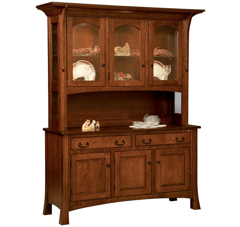 amish woodworking custom hutches & buffets image