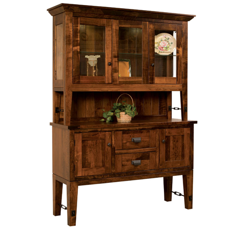 amish woodworking custom hutches & buffets image
