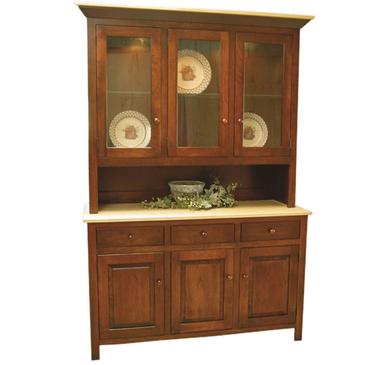 amish woodworking custom hutches & buffets image