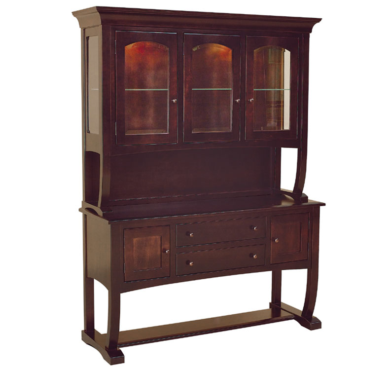 amish woodworking custom hutches & buffets image