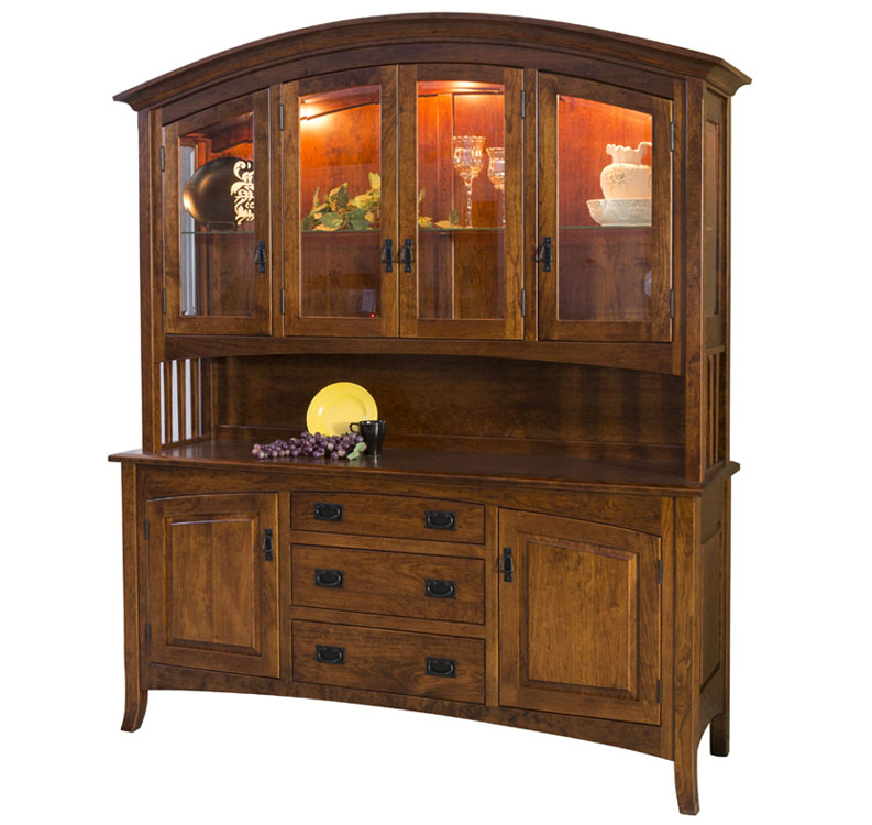 amish woodworking custom hutches & buffets image