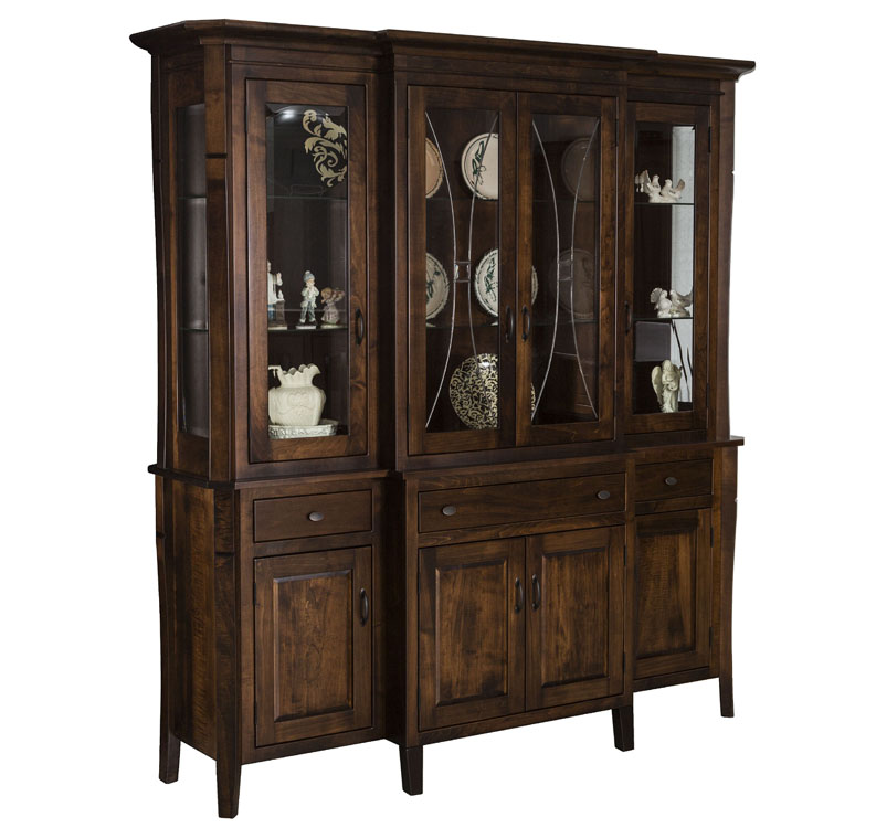 amish woodworking custom hutches & buffets image