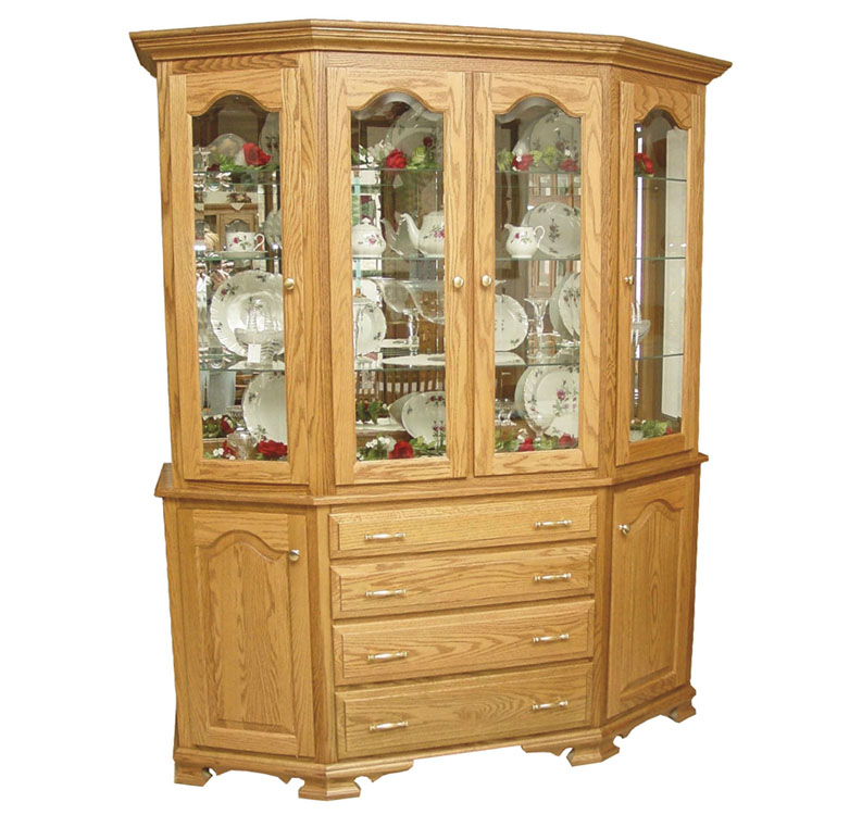 amish woodworking custom hutches & buffets image