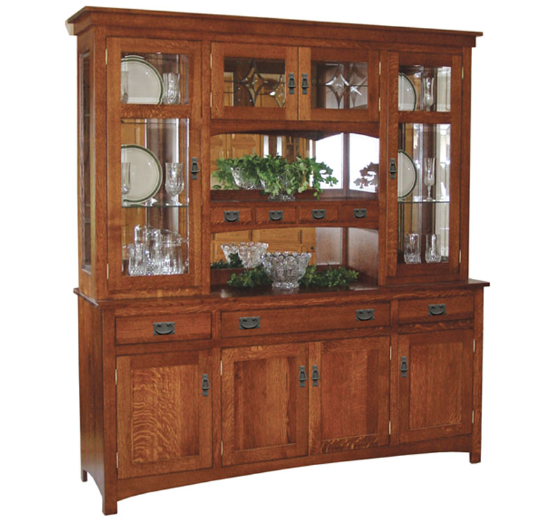 amish woodworking custom hutches & buffets image