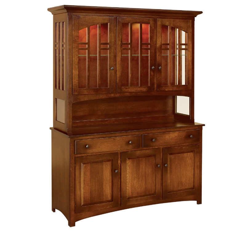 amish woodworking custom hutches & buffets image