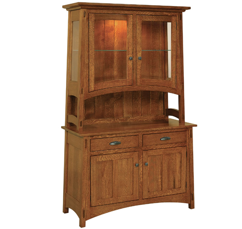 amish woodworking custom hutches & buffets image