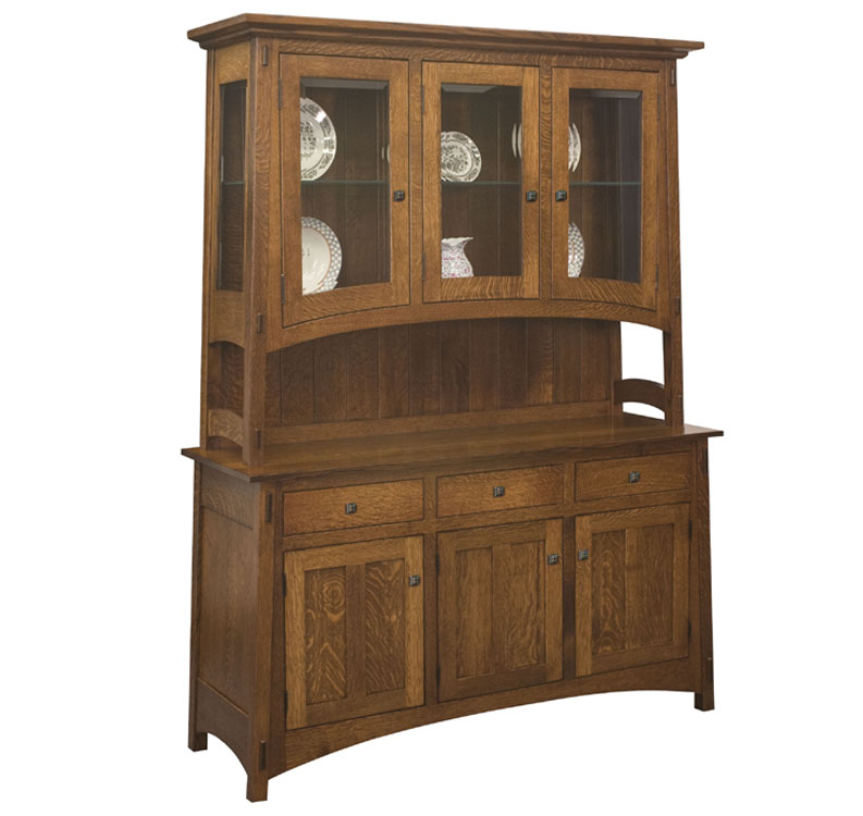 amish woodworking custom hutches & buffets image