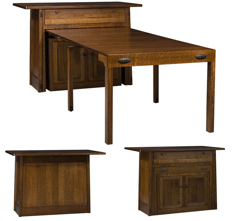 amish woodworking custom hutches & buffets image
