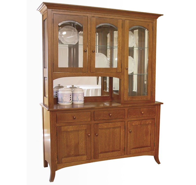 amish woodworking custom hutches & buffets image