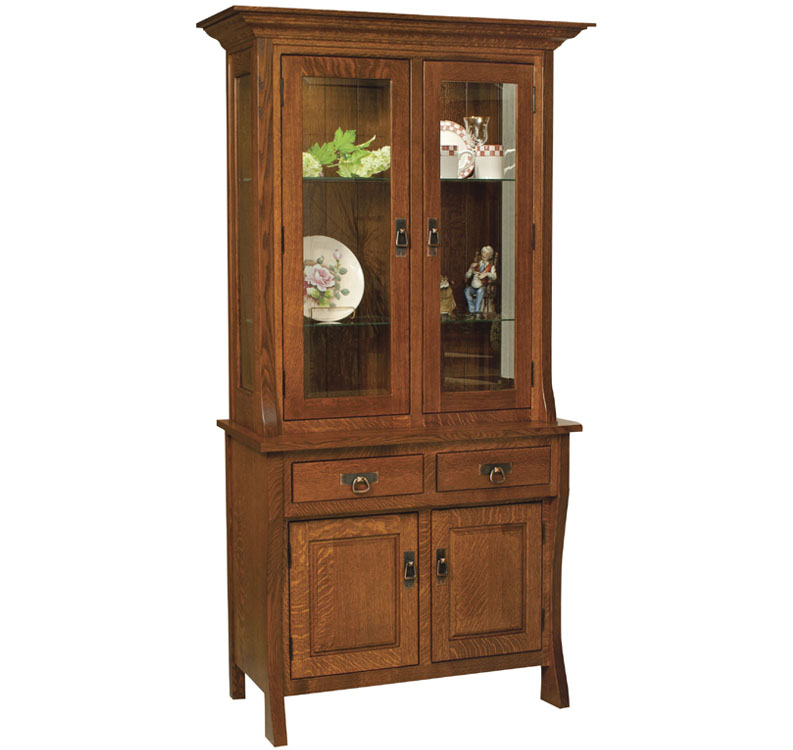 amish woodworking custom hutches & buffets image