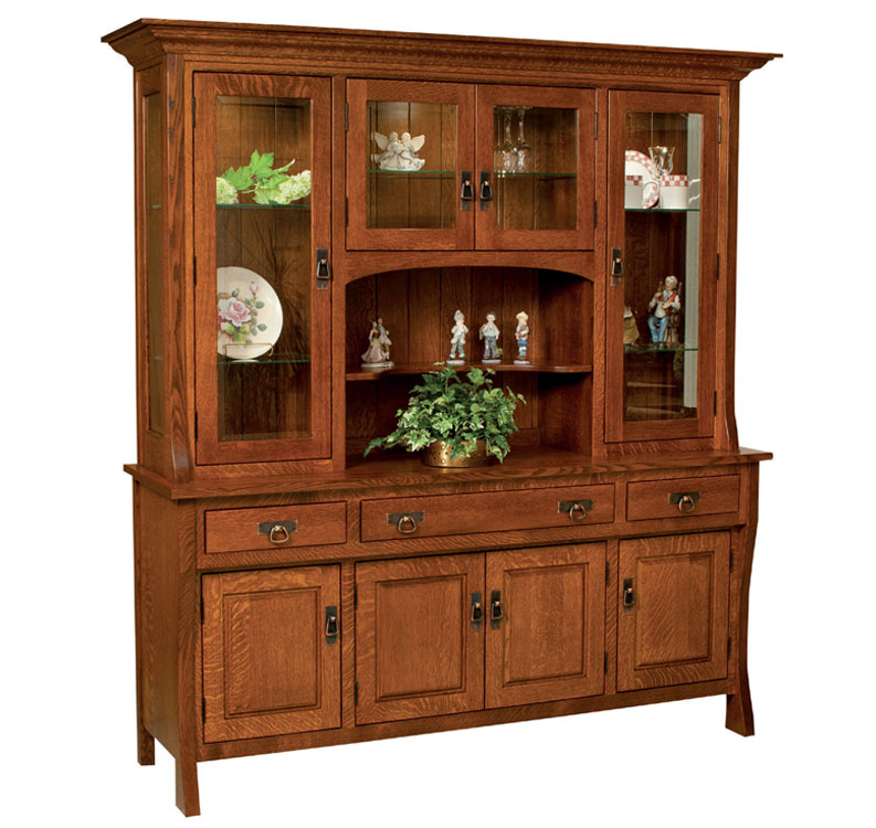 amish woodworking custom hutches & buffets image