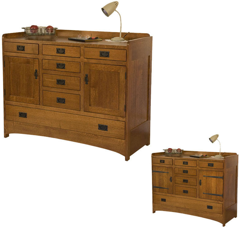 amish woodworking custom hutches & buffets image