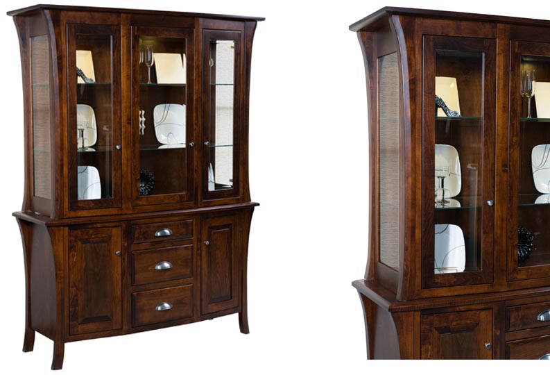 amish woodworking custom hutches & buffets image