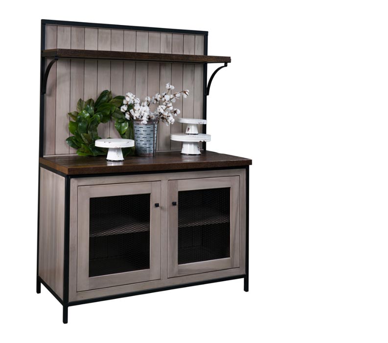 amish woodworking custom hutches & buffets image