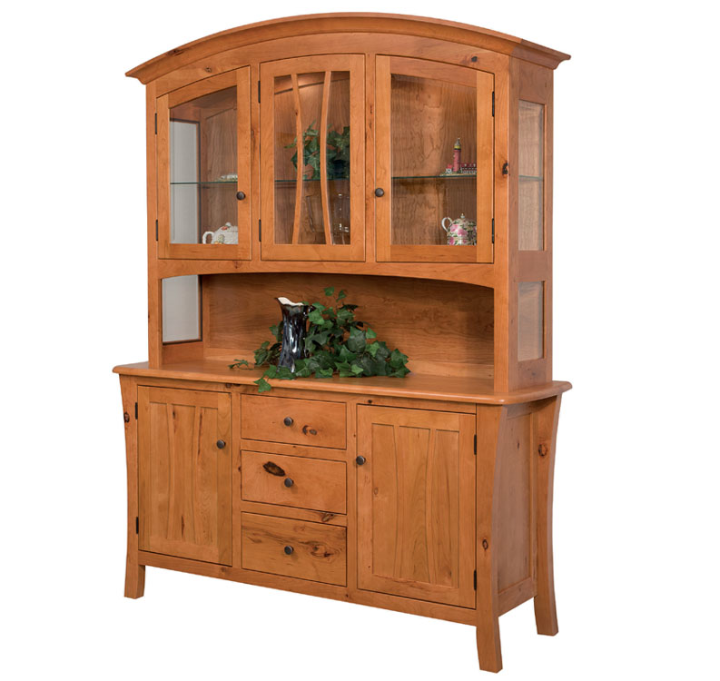 amish woodworking custom hutches & buffets image