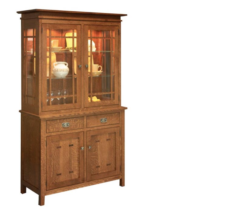 amish woodworking custom hutches & buffets image