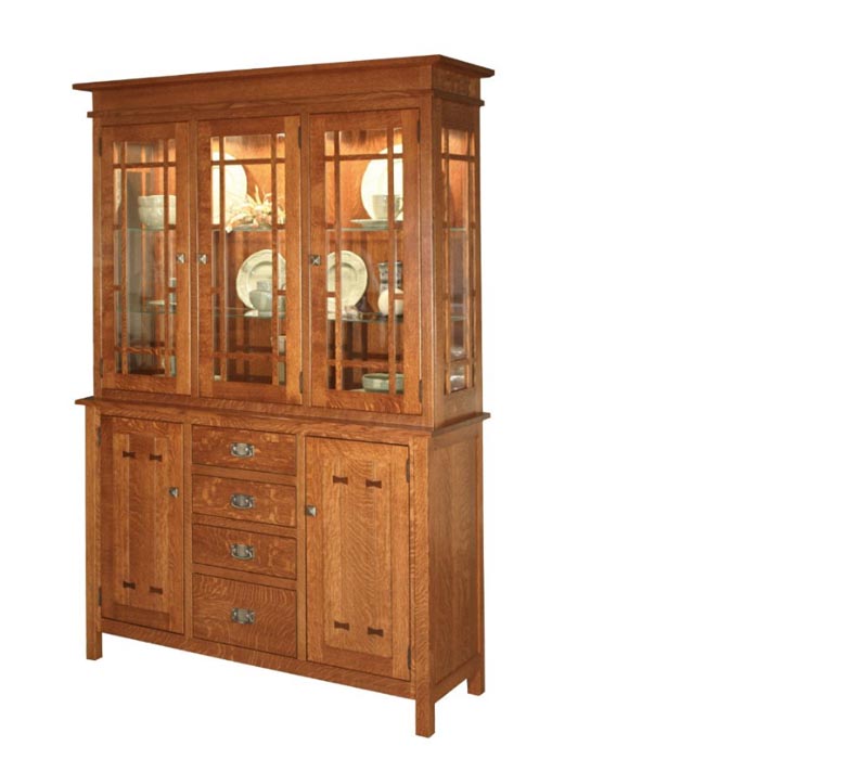 amish woodworking custom hutches & buffets image