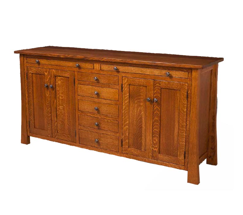 amish woodworking custom hutches & buffets image