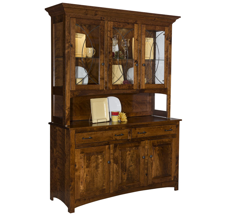 amish woodworking custom hutches & buffets image