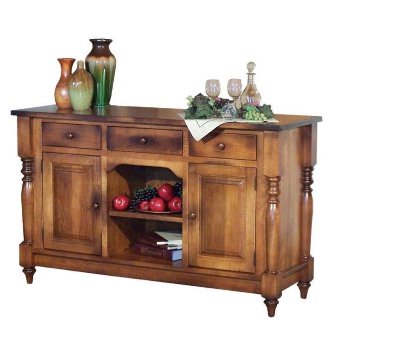 amish woodworking custom hutches & buffets image