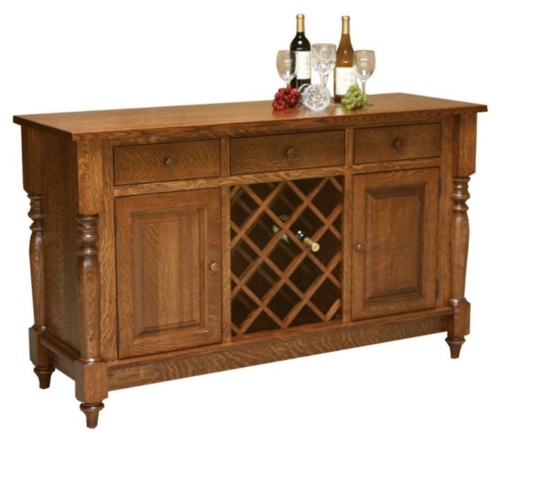 amish woodworking custom hutches & buffets image