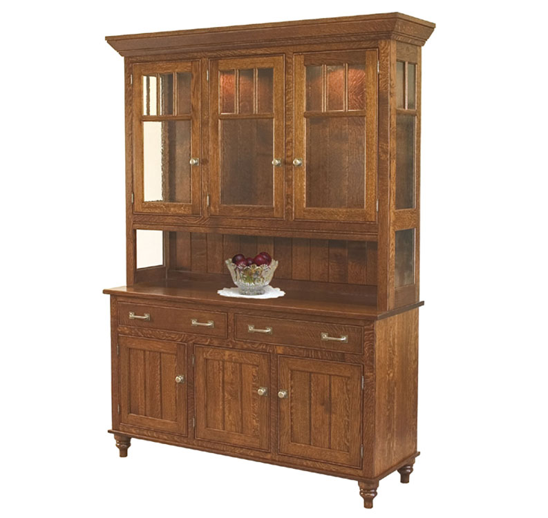 amish woodworking custom hutches & buffets image