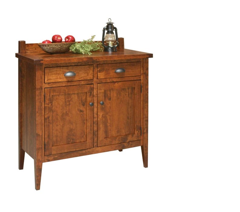 amish woodworking custom hutches & buffets image