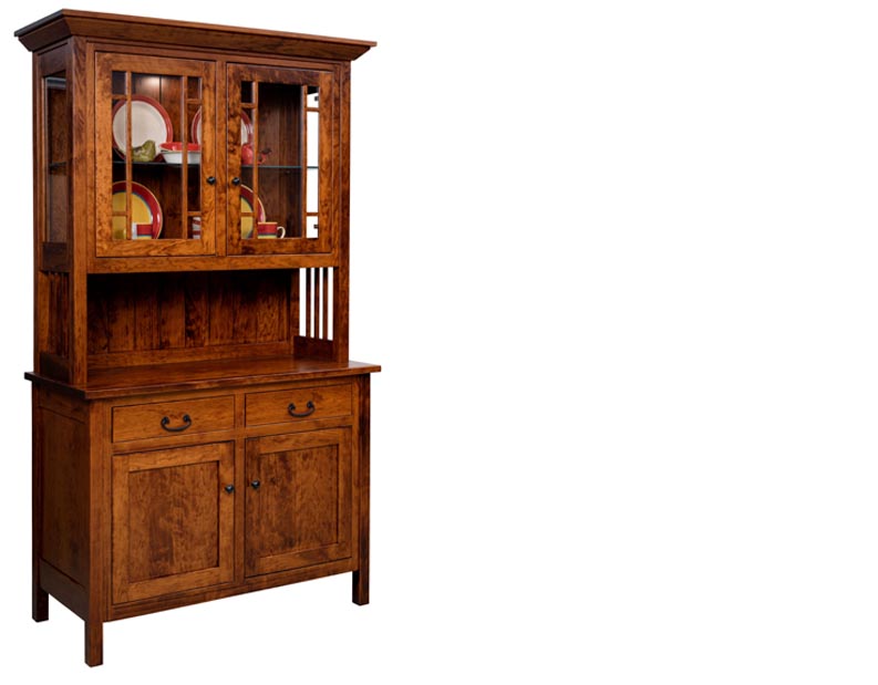 amish woodworking custom hutches & buffets image