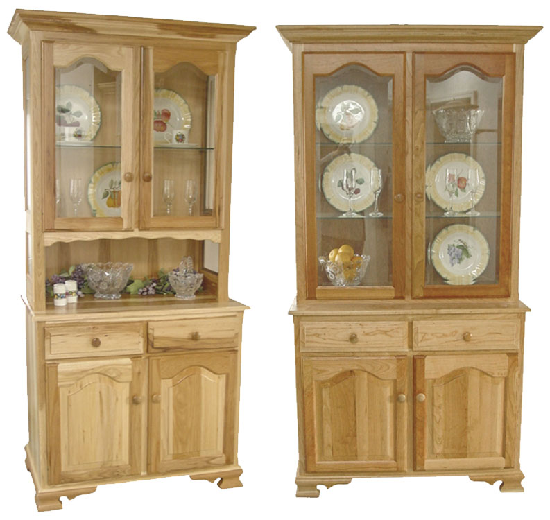 amish woodworking custom hutches & buffets image