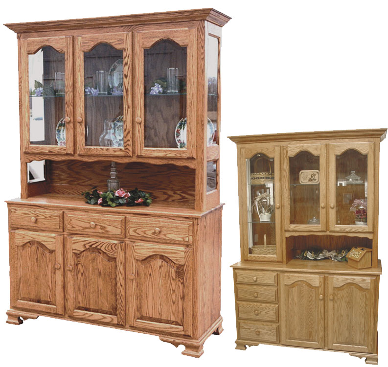 amish woodworking custom hutches & buffets image