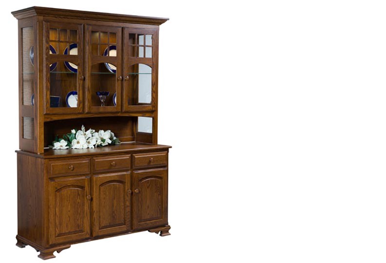 amish woodworking custom hutches & buffets image