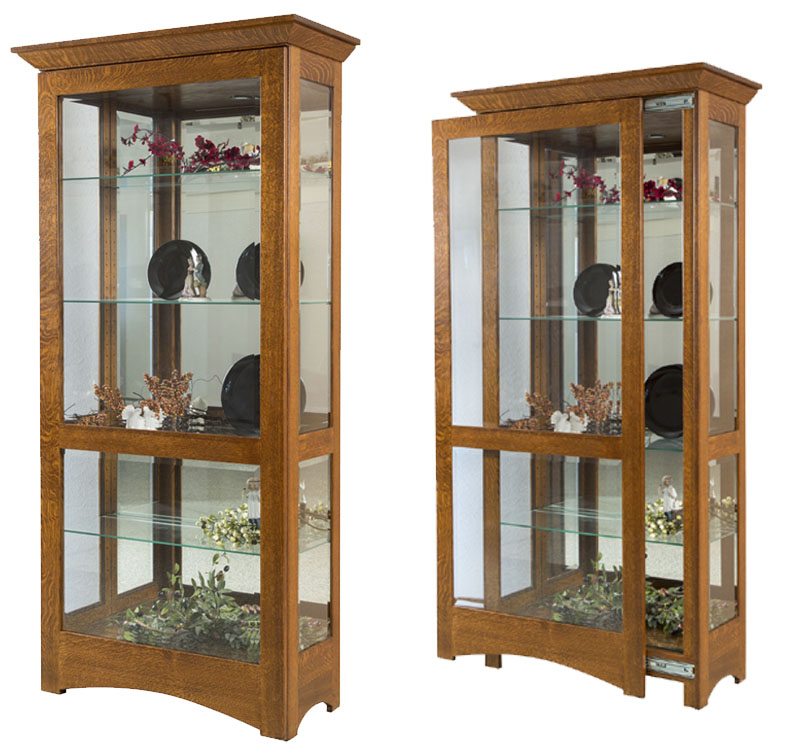 amish woodworking custom hutches & buffets image