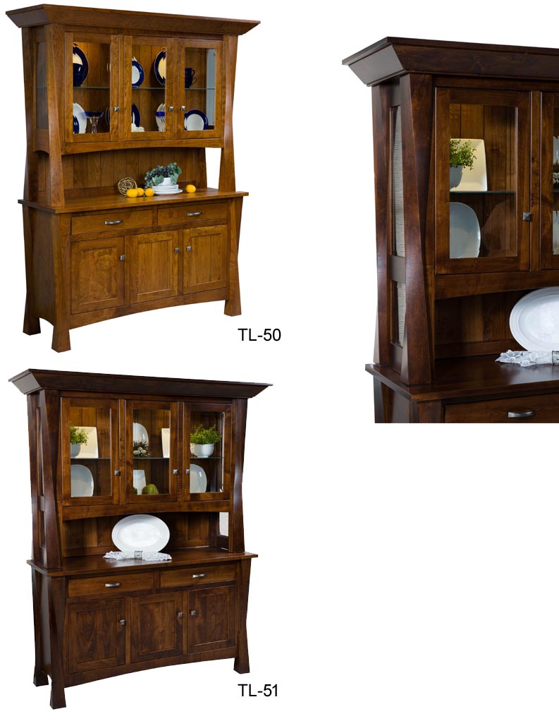 amish woodworking custom hutches & buffets image