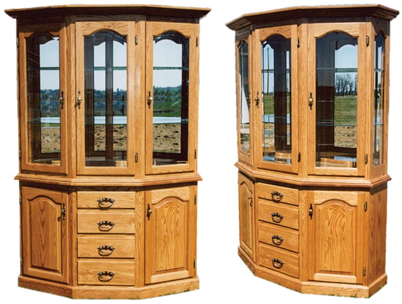 amish woodworking custom hutches & buffets image