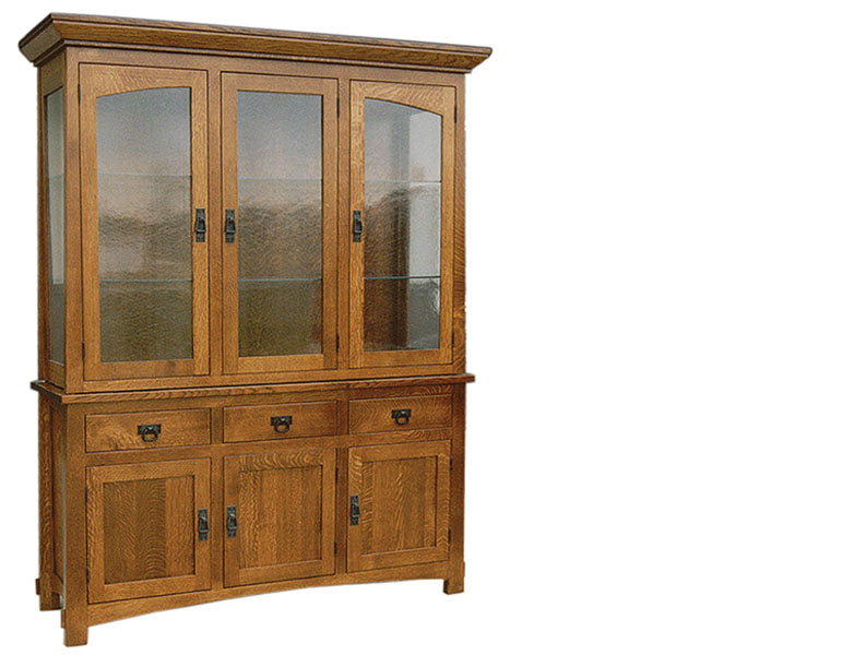 amish woodworking custom hutches & buffets image