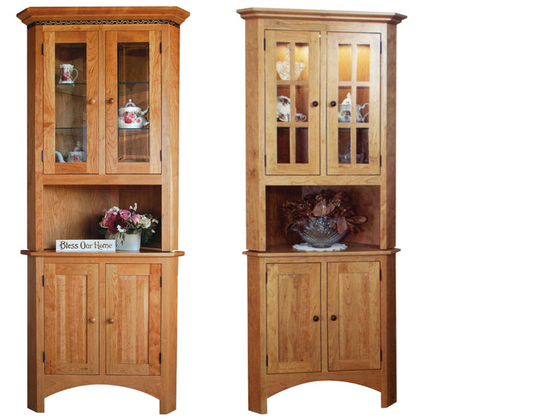 amish woodworking custom hutches & buffets image