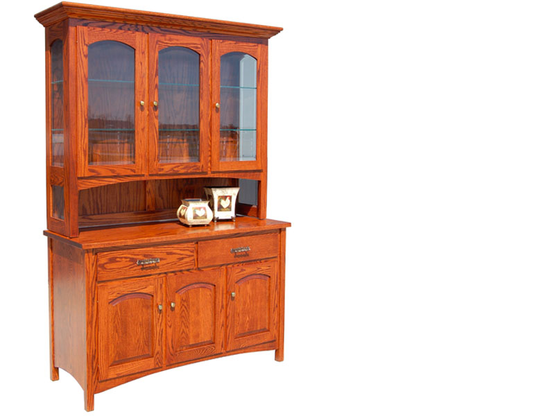 amish woodworking custom hutches & buffets image