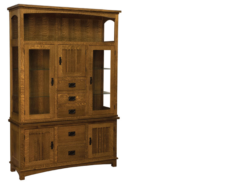 amish woodworking custom hutches & buffets image