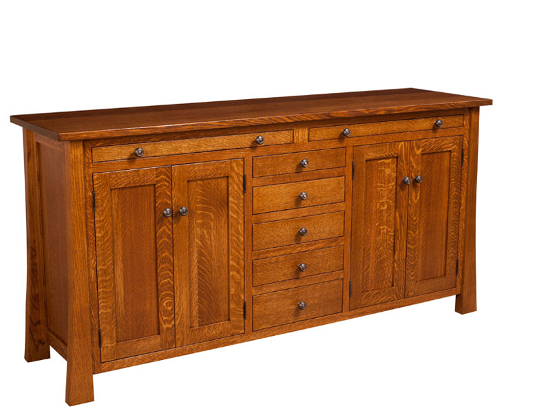 amish woodworking custom hutches & buffets image