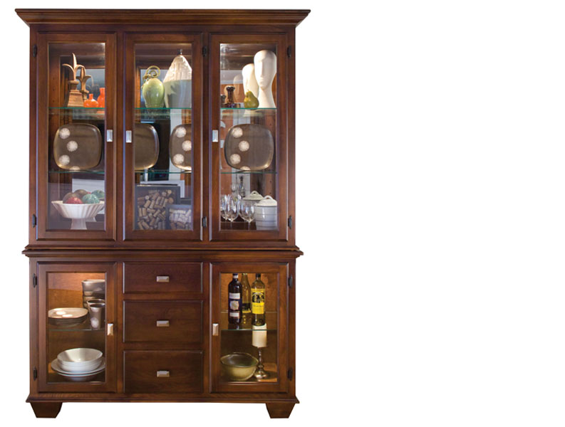 amish woodworking custom hutches & buffets image