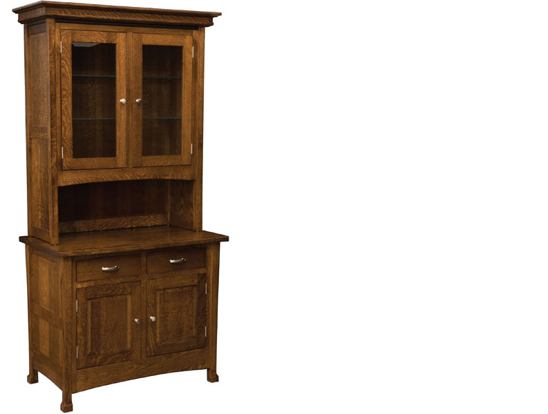 amish woodworking custom hutches & buffets image