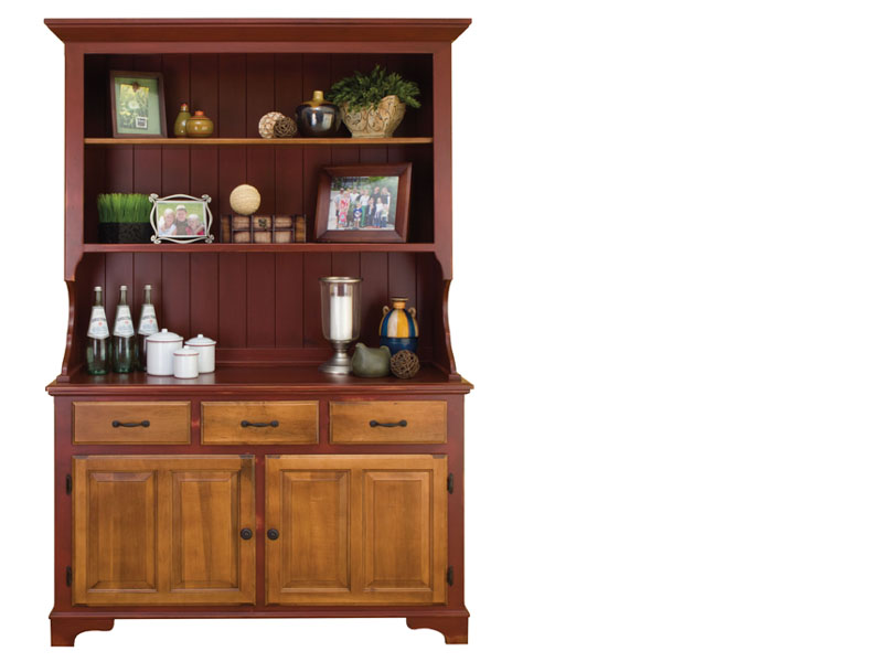 amish woodworking custom hutches & buffets image